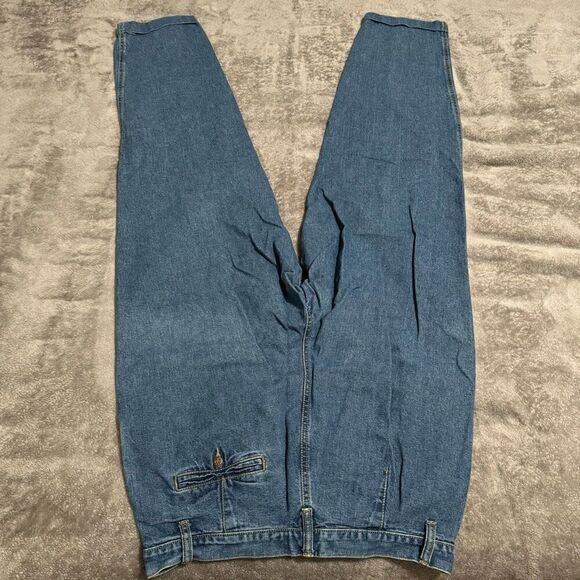 Jones & Co Vintage Straight High Waist Jeans 12 - Picture 7 of 8
